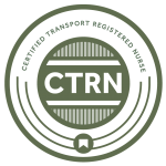 Certified Transport Registered Nurse Certification Logo